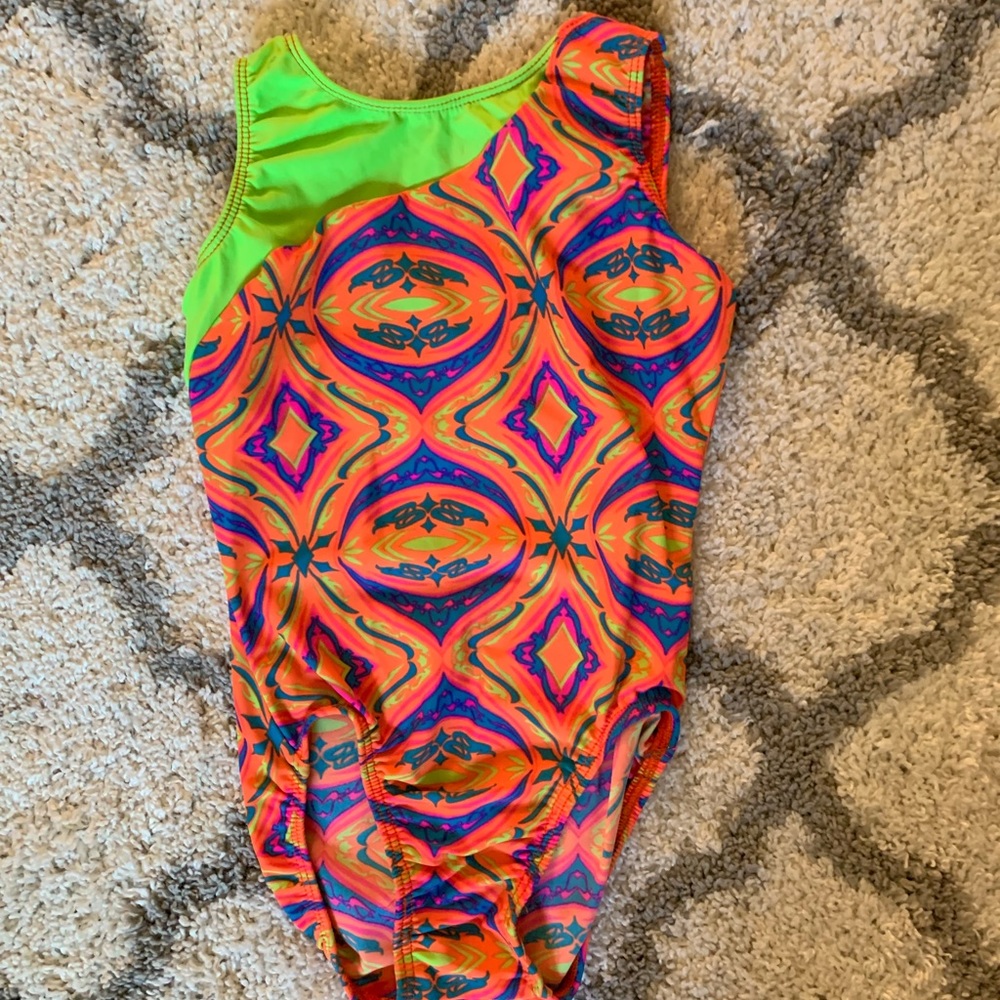 Neon rainbow Leotard